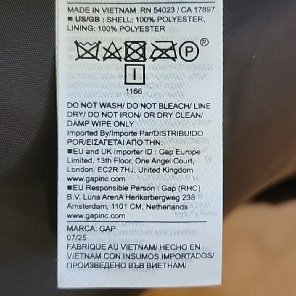 GAP Factory Women's Relaxed Faux-Fur Jacket in Brown- Size S- New! - Picture 14 of 14